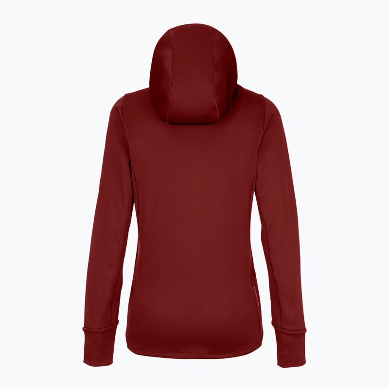 Bluza trekkingowa damska Salewa Puez PL Hooded syrah 8