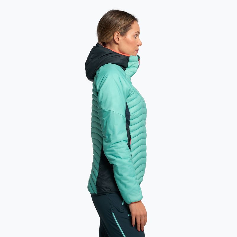 Kurtka hybrydowa damska DYNAFIT Speed Insulation Hooded marine blue 3