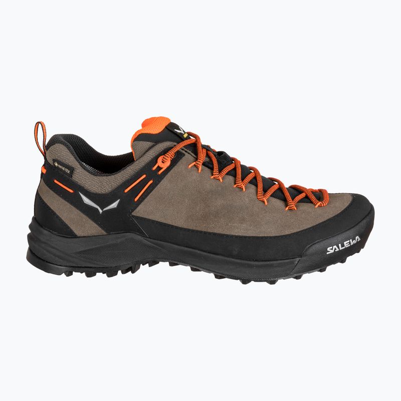 Buty podejściowe męskie Salewa Wildfire Leather GTX bungee cord/black 9