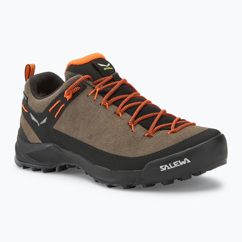 Buty podejściowe męskie Salewa Wildfire Leather GTX bungee cord/black