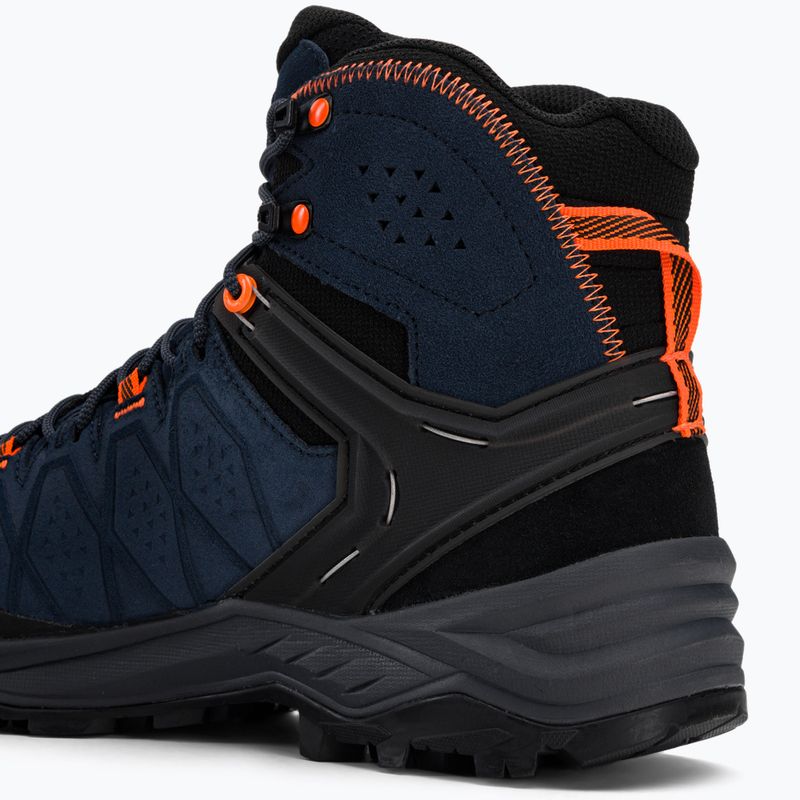 Buty trekkingowe męskie Salewa Alp Trainer 2 Mid GTX dark denim/fluo orange 9