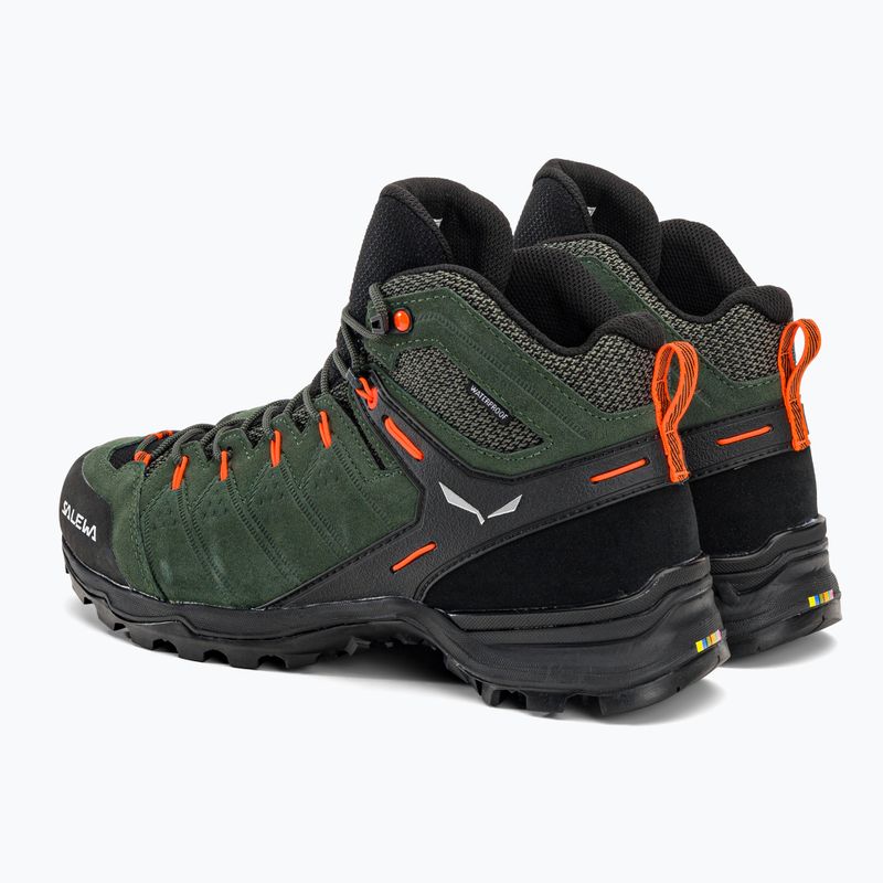 Buty trekkingowe męskie Salewa Alp Mate Mid WP thyme/black 3