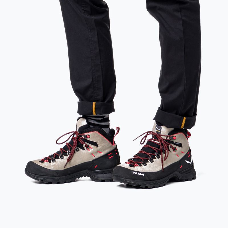 Buty trekkingowe damskie Salewa Alp Mate Winter Mid PTX oatmeal/ black 7