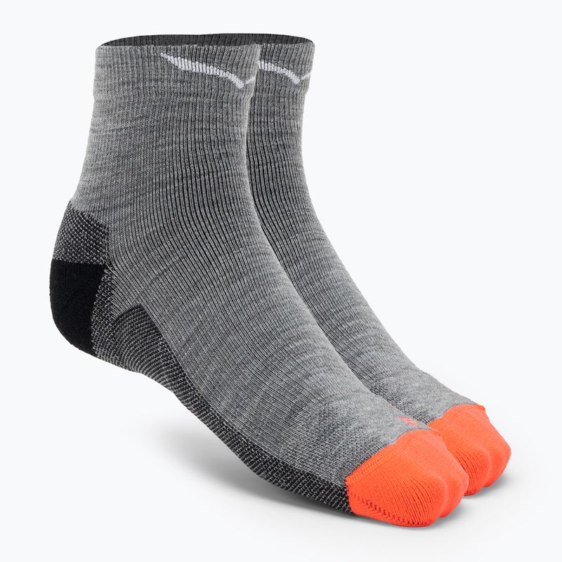 Skarpety damskie Salewa MTN TRN AM QRT grey melange/6080