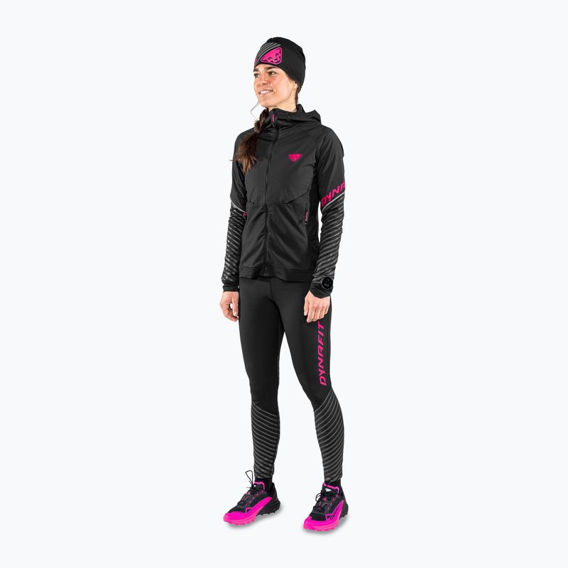 Kurtka do biegania damska DYNAFIT Alpine Reflective black out pink glo 2