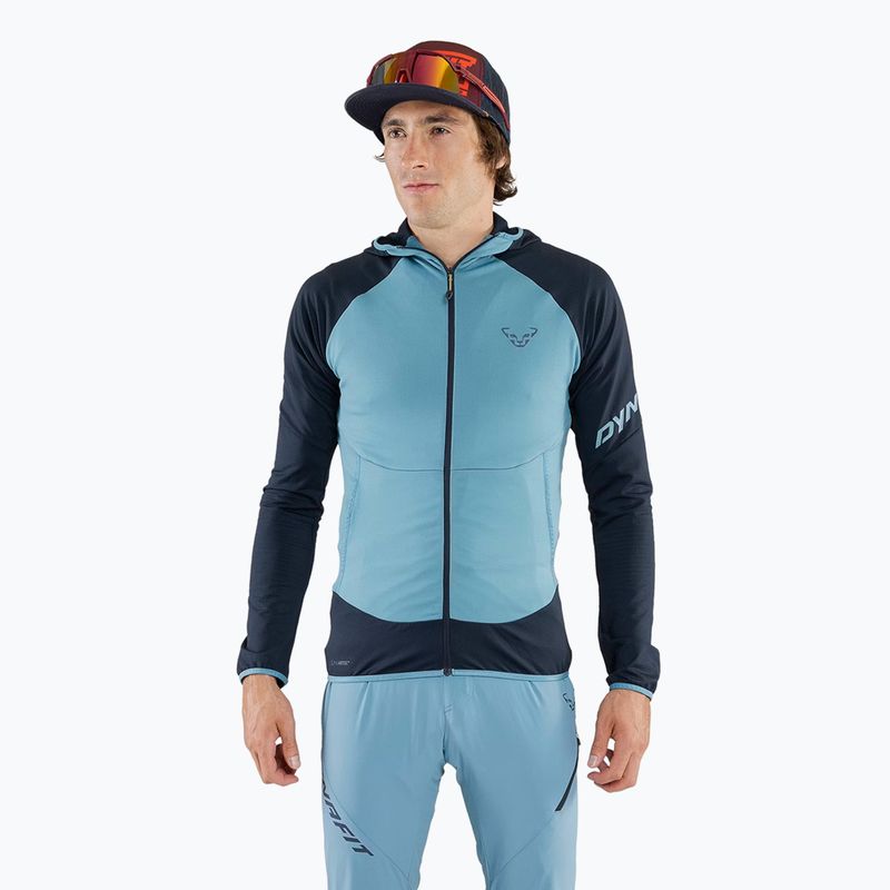 Bluza trekkingowa męska DYNAFIT Transalper Light Polartec Hoody blueberry storm blue