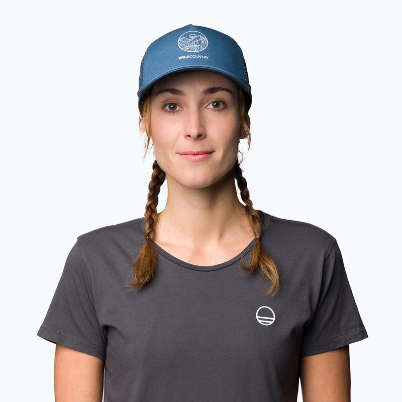 Czapka z daszkiem Wild Country Session Cap deepwater 2