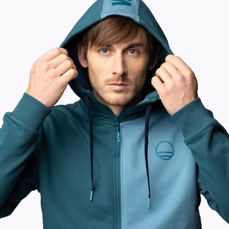 Bluza wspinaczkowa męska Wild Country Flow 2 Hoody petrol/3370 4