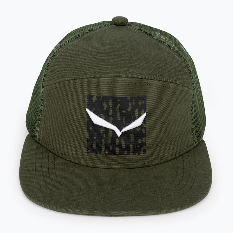 Czapka z daszkiem męska Salewa Pure Salamander Logo dark olive 4