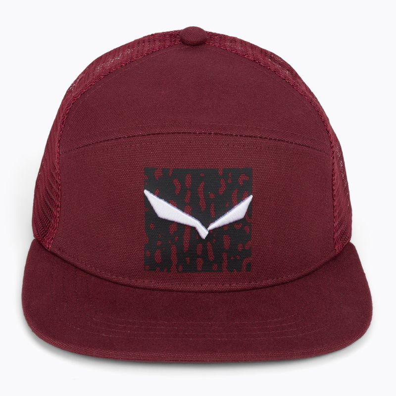 Czapka z daszkiem damska Salewa Pure Salamander Logo syrah 4