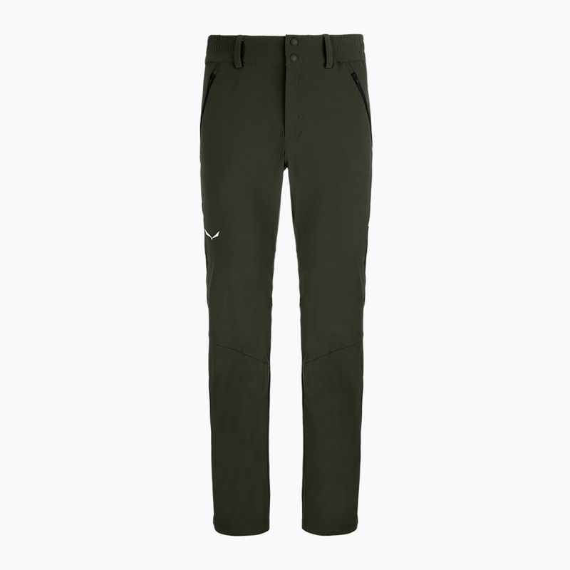 Spodnie trekkingowe męskie Salewa Talveno 2 DST dark olive 5