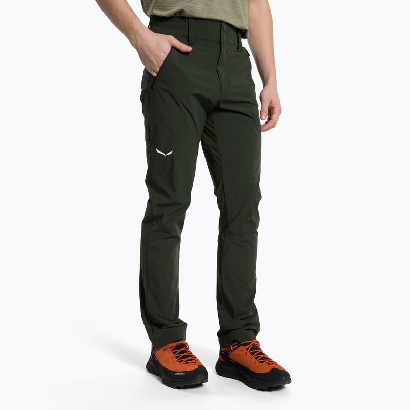 Spodnie trekkingowe męskie Salewa Talveno 2 DST dark olive