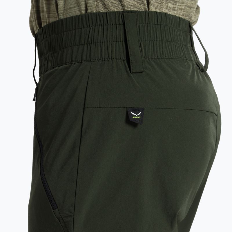 Spodnie trekkingowe męskie Salewa Talveno 2 DST dark olive 4