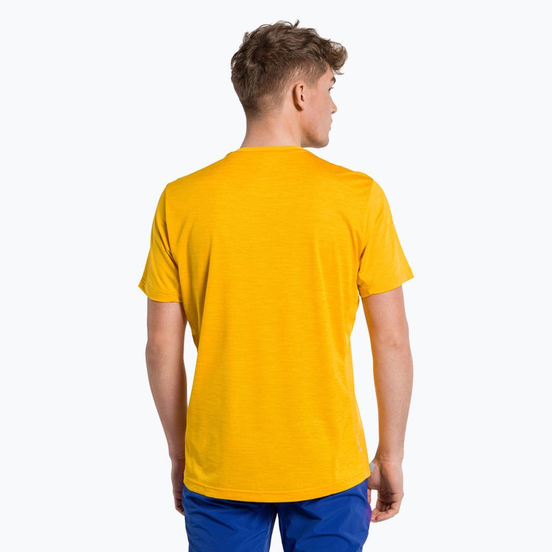 Koszulka trekkingowa męska Salewa Puez Hybrid 2 Dry gold melange 3