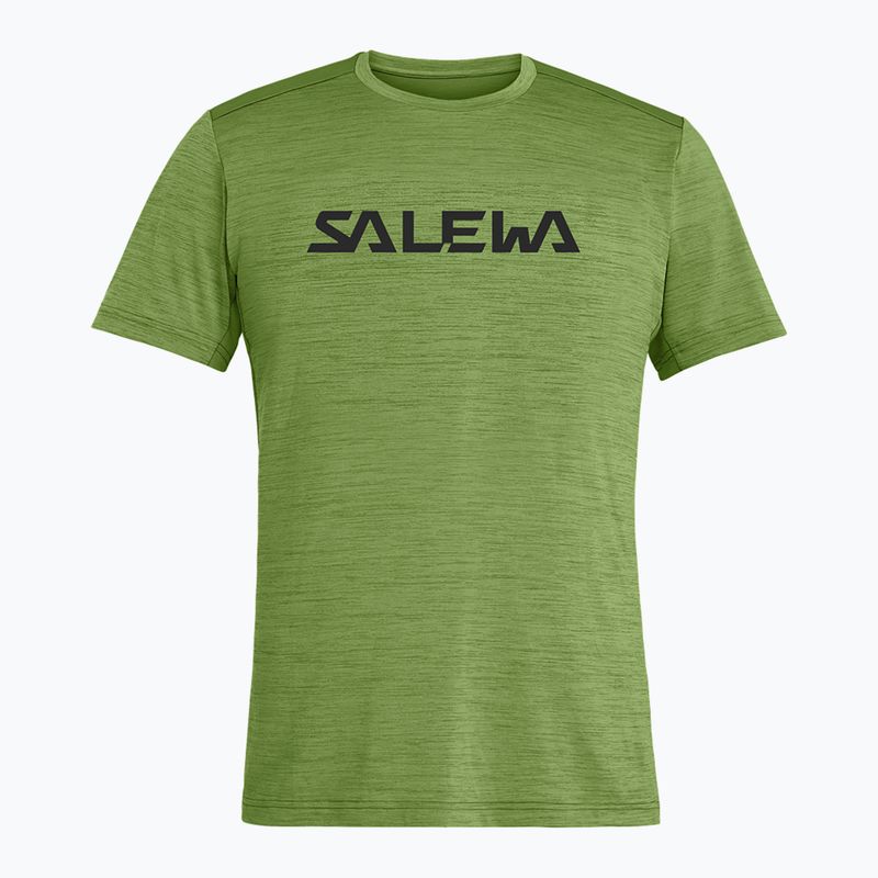 Koszulka trekkingowa męska Salewa Puez Hybrid 2 Dry yucca melange 4