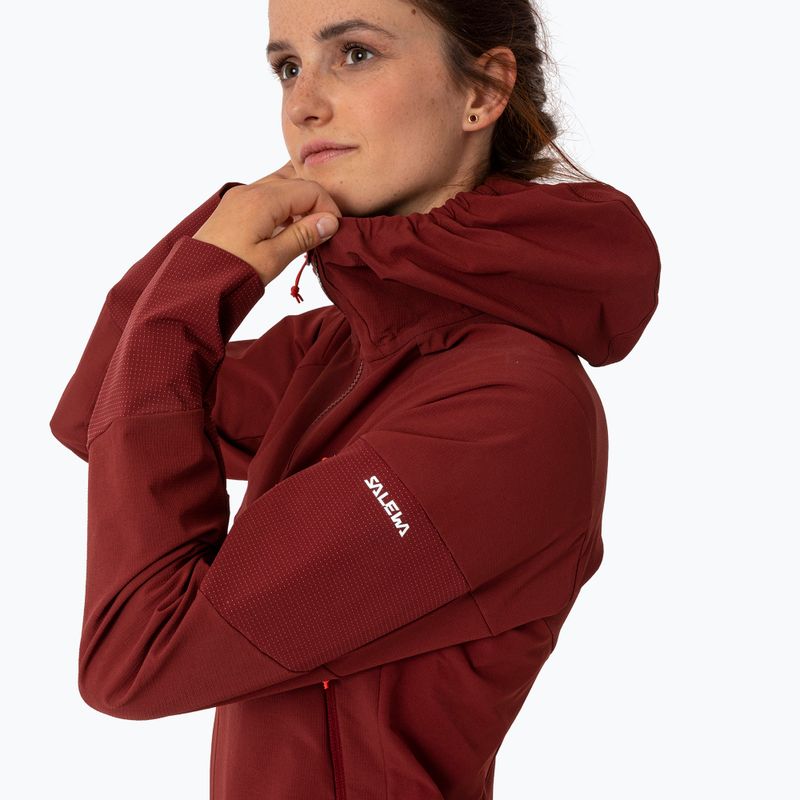 Kurtka softshell damska Salewa Agner DST syrah 4