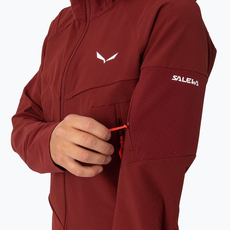 Kurtka softshell damska Salewa Agner DST syrah 6