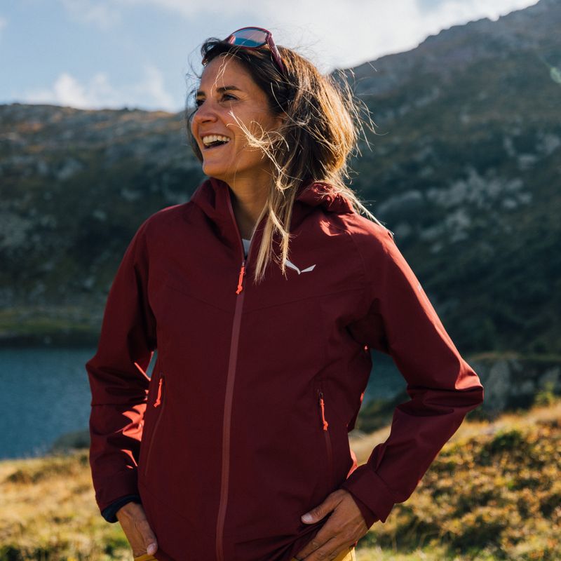 Kurtka softshell damska Salewa Agner DST syrah 12