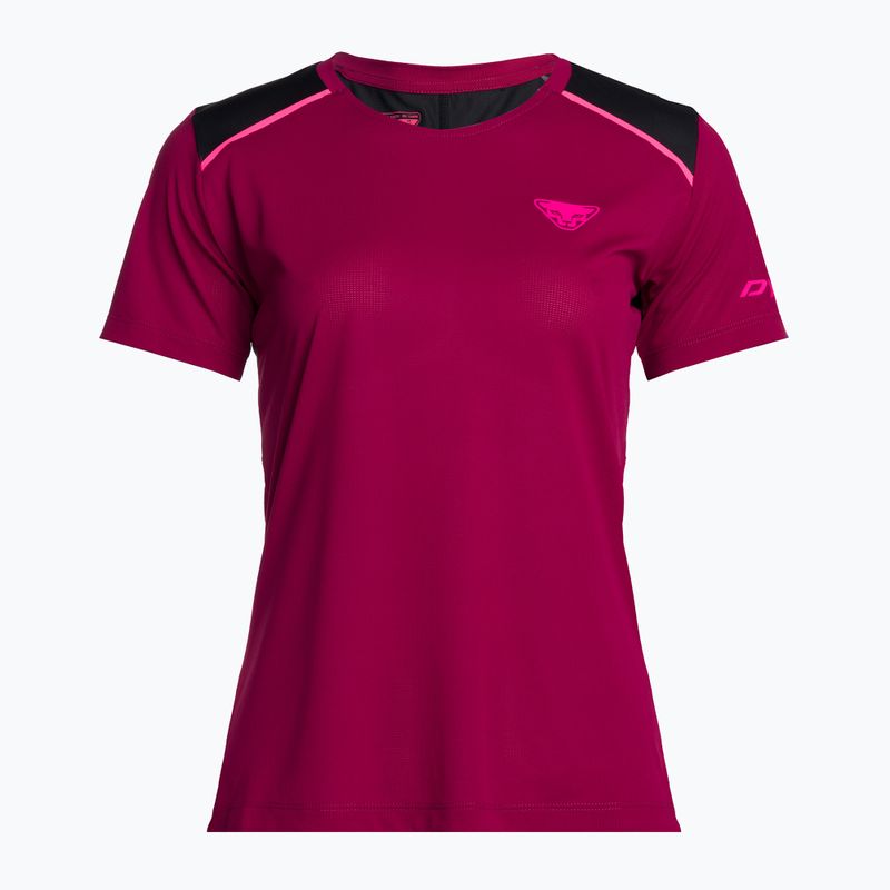 Koszulka do biegania damska DYNAFIT Sky beet red 3