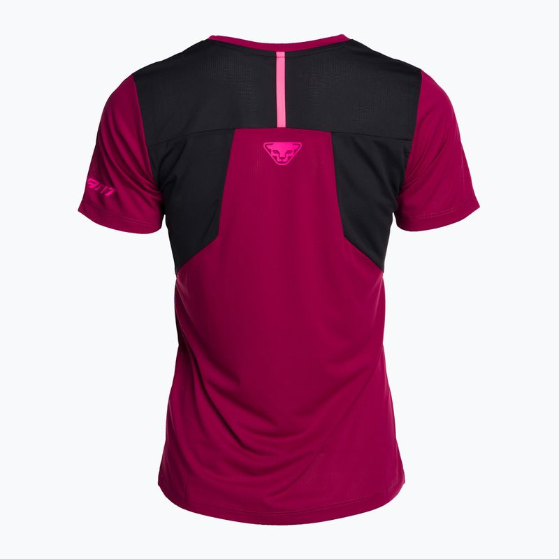 Koszulka do biegania damska DYNAFIT Sky beet red 4