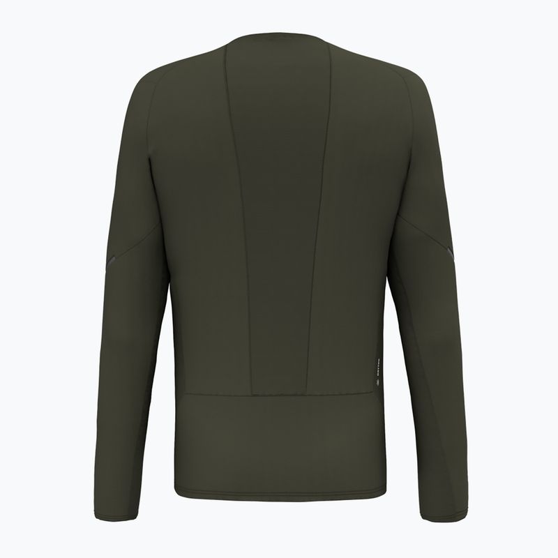 Longsleeve trekkingowy męski Salewa Pedroc Dry dark olive 5