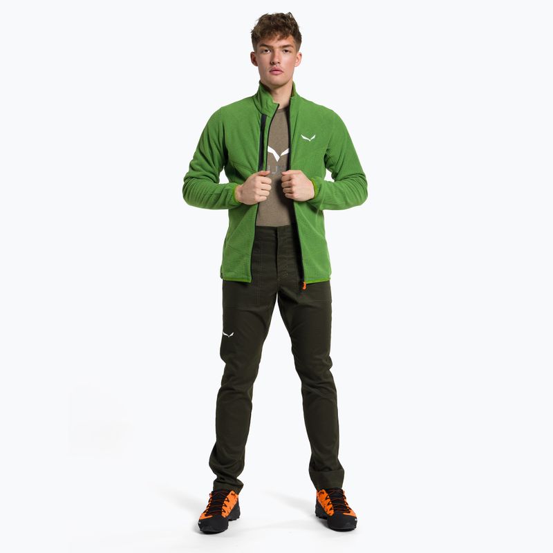 Spodnie wspinaczkowe męskie Salewa Lavaredo Hemp Ripstop dark olive 2