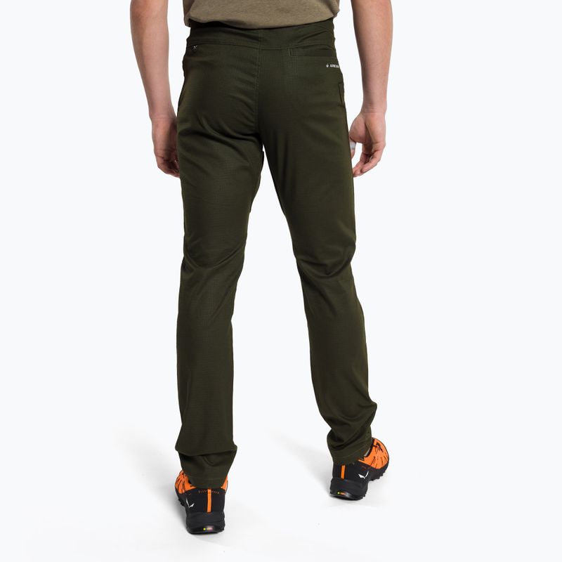 Spodnie wspinaczkowe męskie Salewa Lavaredo Hemp Ripstop dark olive 3