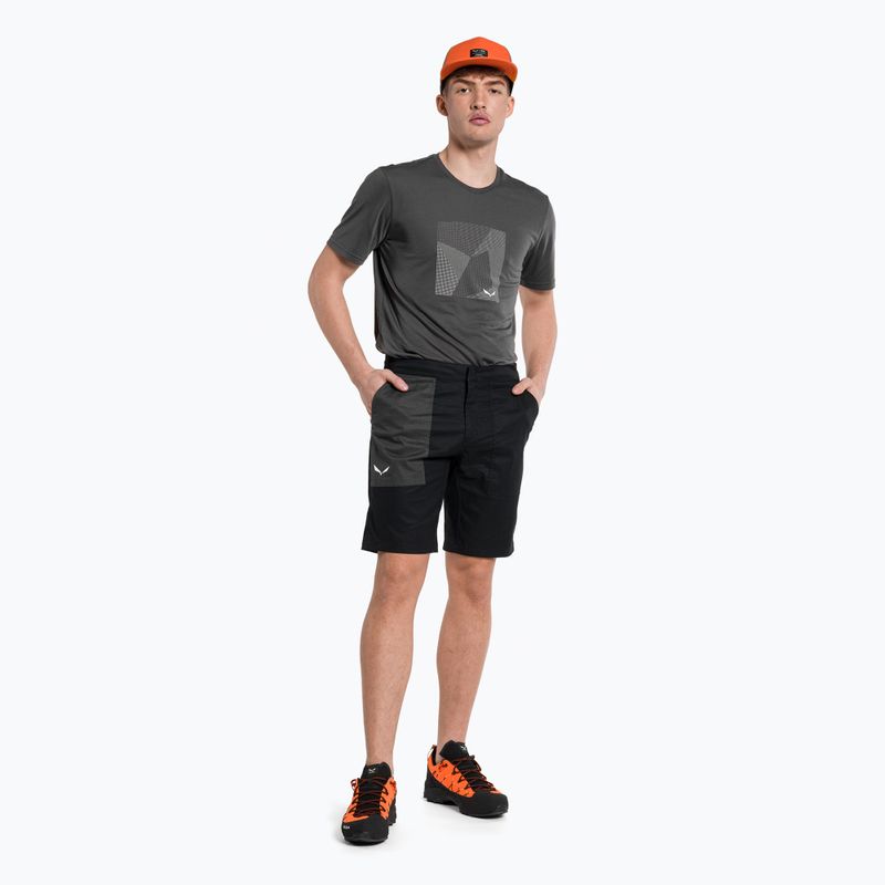 Spodenki wspinaczkowe męskie Salewa Lavaredo Hemp Ripstop black out 2