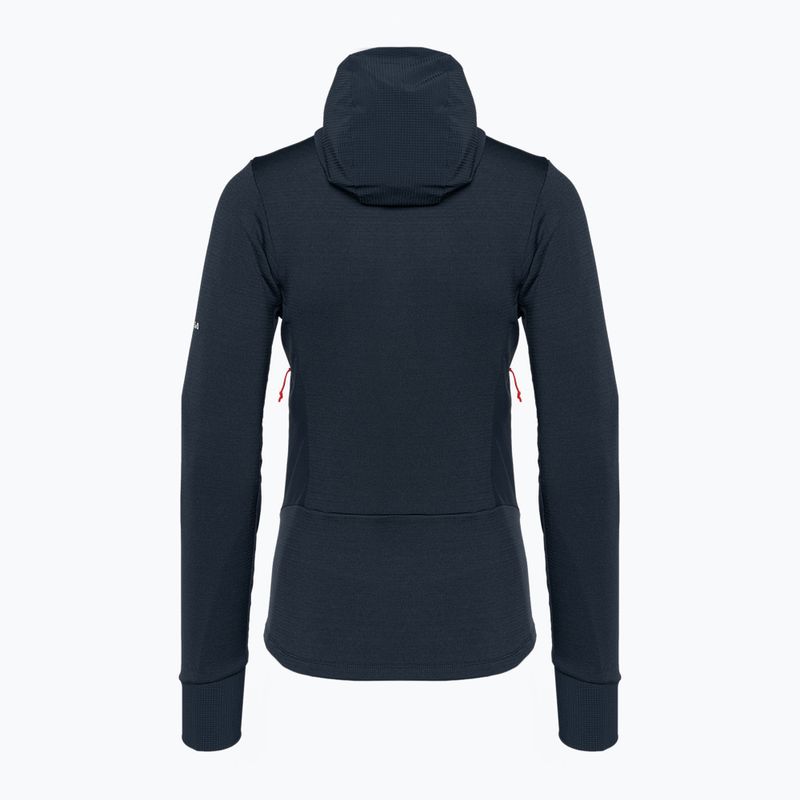 Bluza trekkingowa damska Salewa Agner PL Hooded navy blazer 4