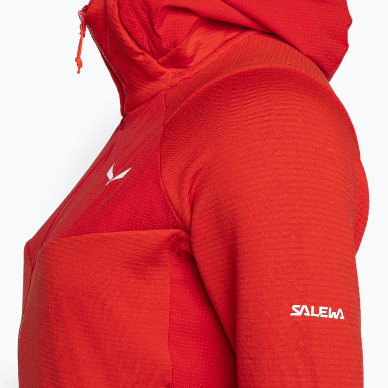Bluza trekkingowa damska Salewa Agner PL Hooded flame 4