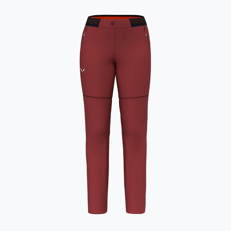 Spodnie trekkingowe damskie Salewa Pedroc 2 DST 2/1 syrah 9