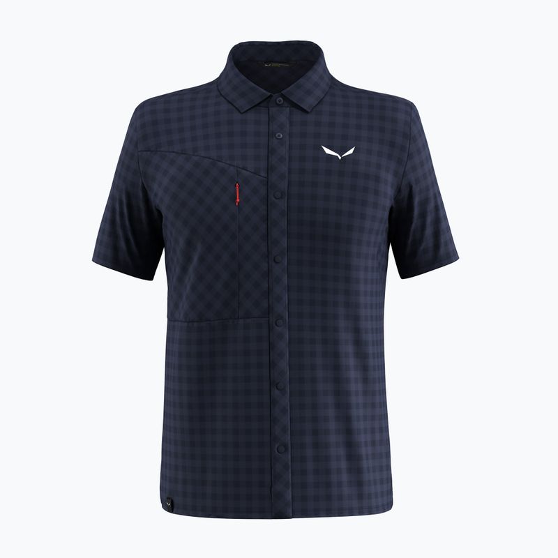 Koszula męska Salewa Puez Dry S/S navy blazer