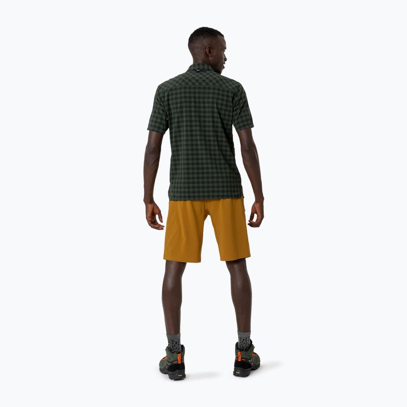 Koszula męska Salewa Puez Dry S/S dark olive 3