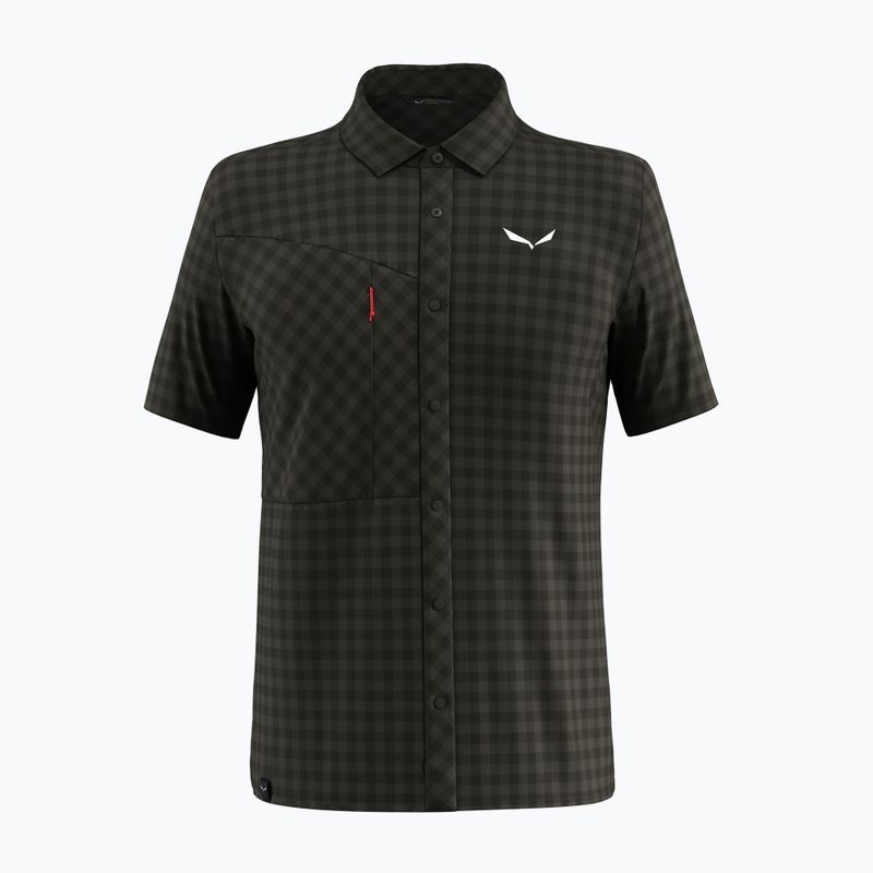 Koszula męska Salewa Puez Dry S/S dark olive 5