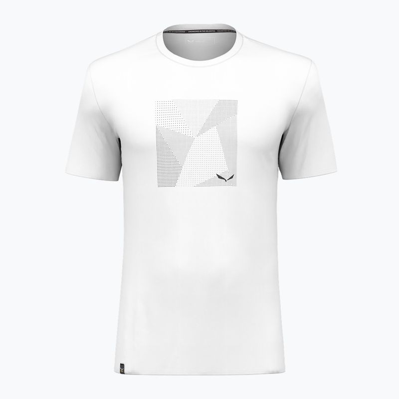 Koszulka trekkingowa męska Salewa Pure Building Dry white 4