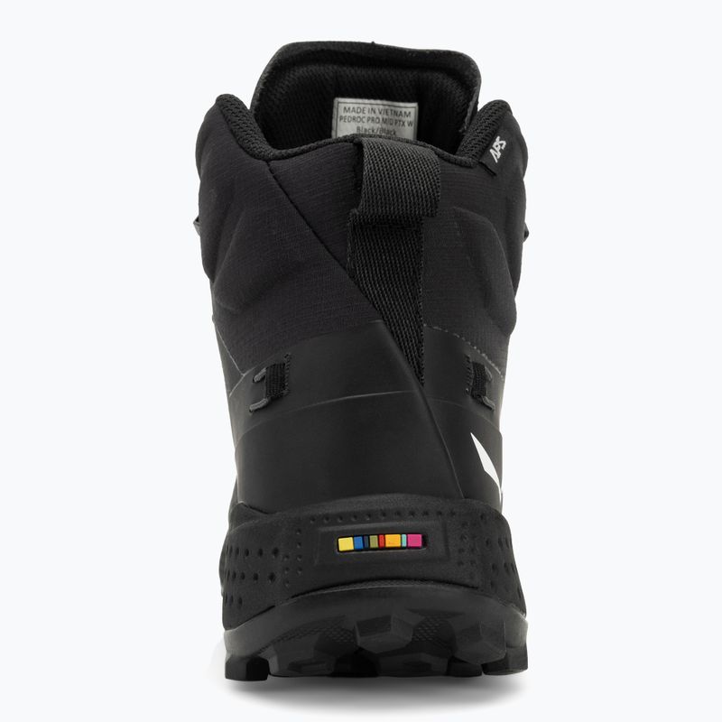 Buty trekkingowe damskie Salewa Pedroc Pro Mid Ptx black/black 6