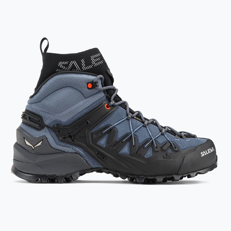 Buty podejściowe męskie Salewa Wildfire Edge Mid GTX java blue/onyx 2
