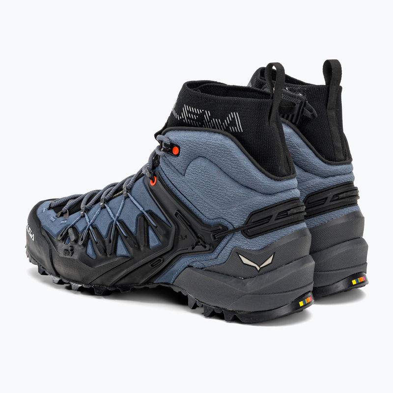 Buty podejściowe męskie Salewa Wildfire Edge Mid GTX java blue/onyx 3