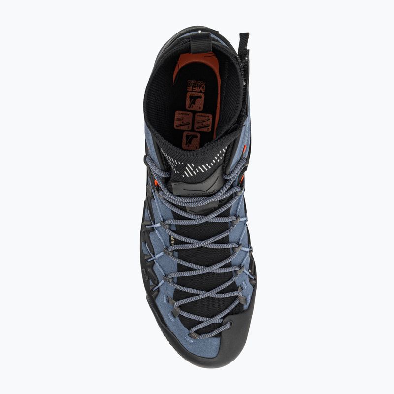 Buty podejściowe męskie Salewa Wildfire Edge Mid GTX java blue/onyx 6