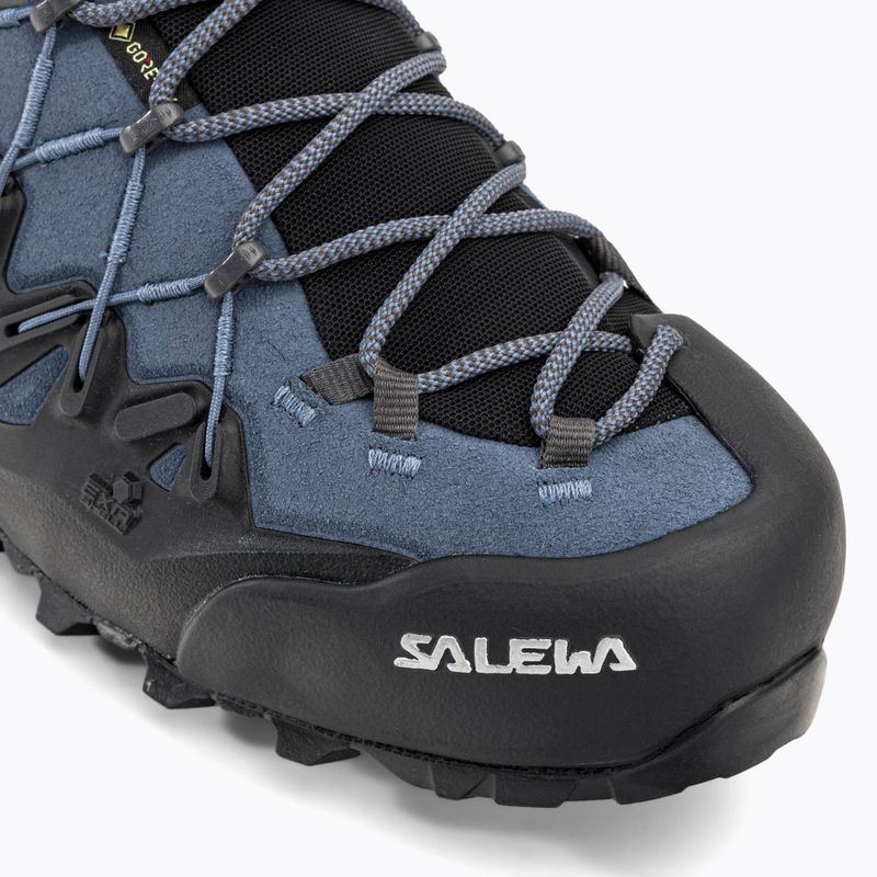 Buty podejściowe męskie Salewa Wildfire Edge Mid GTX java blue/onyx 7