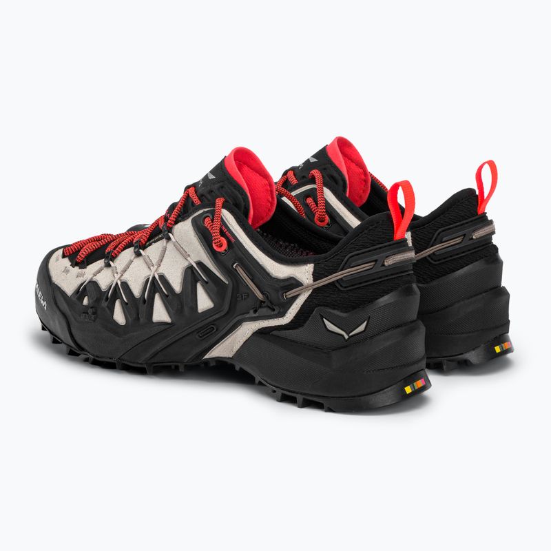 Buty podejściowe damskie Salewa Wildfire Edge GTX oatmeal/black 3