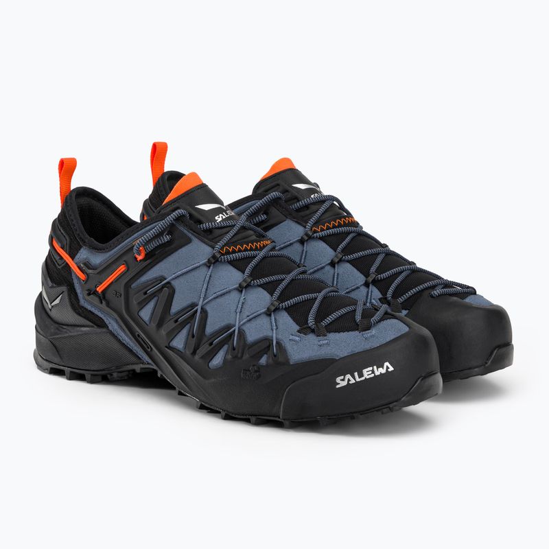 Buty podejściowe męskie Salewa Wildfire Edge java blue/black 4