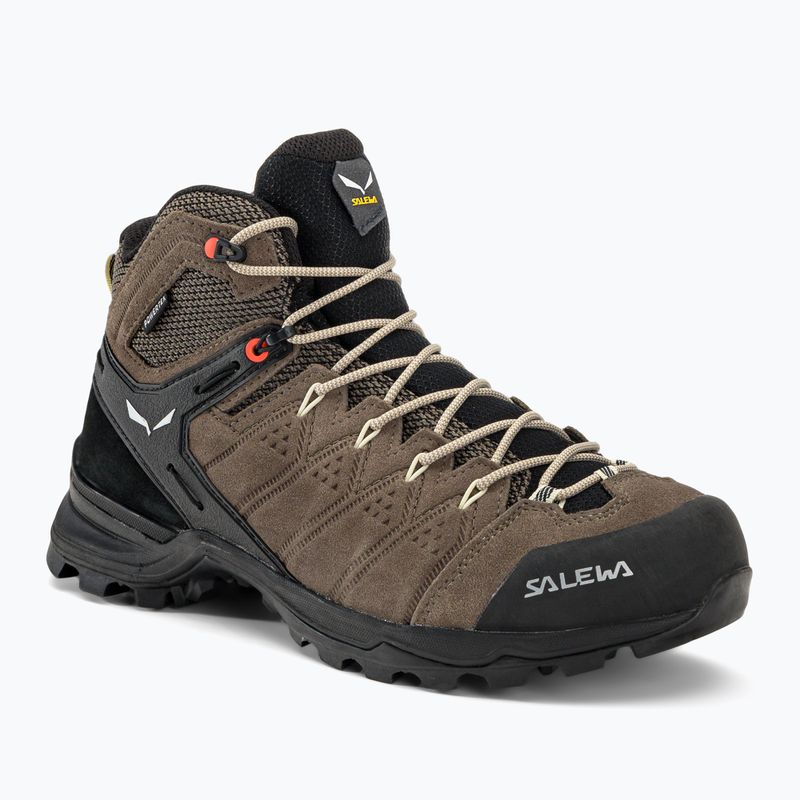 Buty trekkingowe damskie Salewa Alp Mate Mid WP brindle/oatmeal