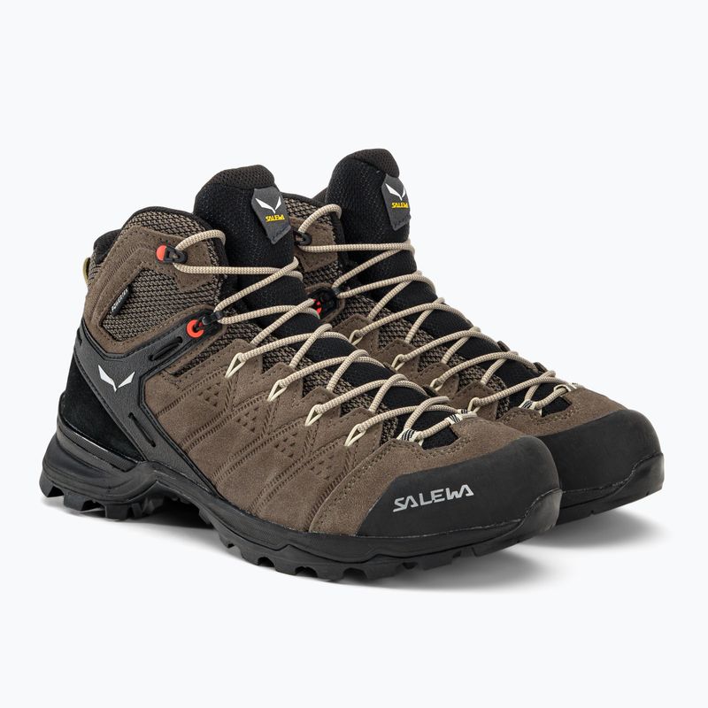 Buty trekkingowe damskie Salewa Alp Mate Mid WP brindle/oatmeal 4