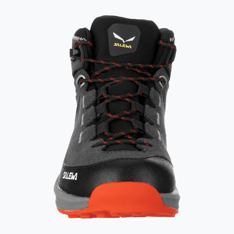 Buty trekkingowe dziecięce Salewa MTN Trainer 2 Mid PTX onyx/alloy 8