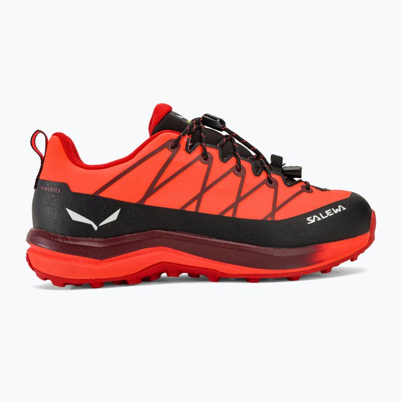 Buty podejściowe dziecięce Salewa Wildfire 2 Ptx fluo coral.syrah 2