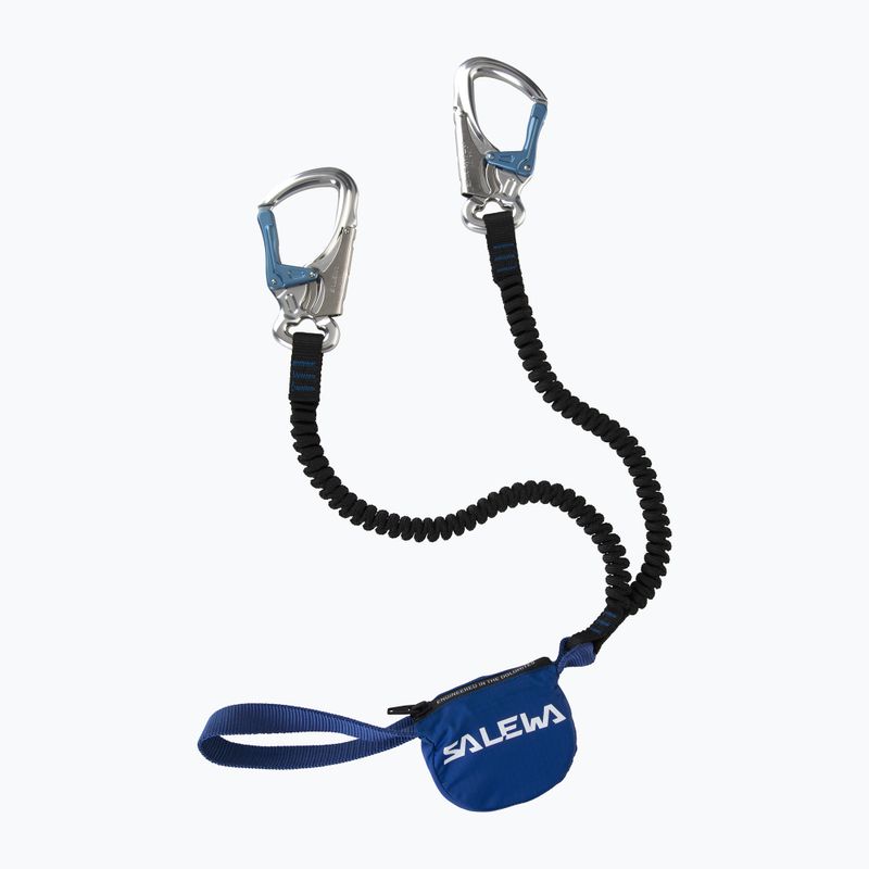 Lonża Salewa Via Ferrata Premium Attac black/blue