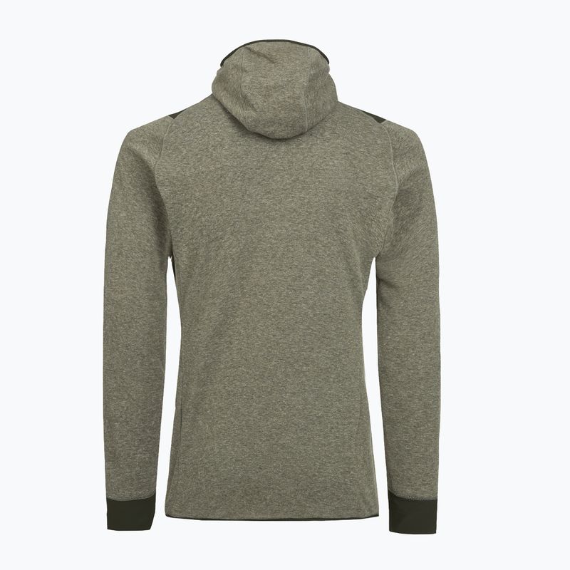 Bluza trekkingowa męska Salewa Puez 2 Dry Hood FZ dark olive melange 2