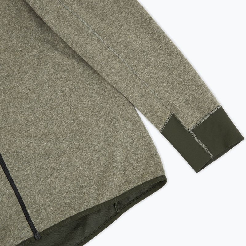 Bluza trekkingowa męska Salewa Puez 2 Dry Hood FZ dark olive melange 4