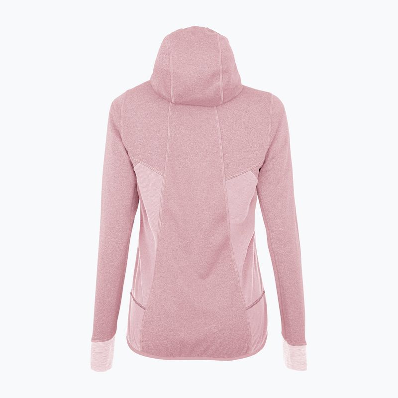 Bluza trekkingowa damska Salewa Puez Hybrid PL FZ Hoody zephyr melange 2